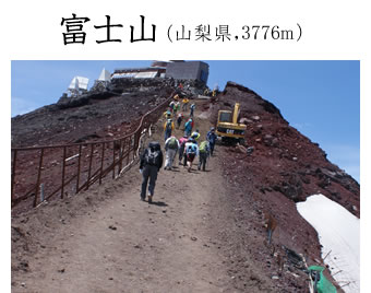 富士山頂画像